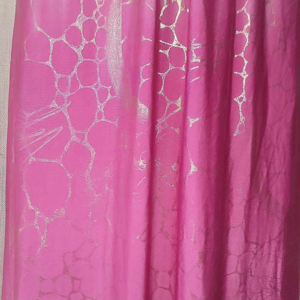 Y2K Boho Metallic Halter Style Maxi - Picture 9 of 12